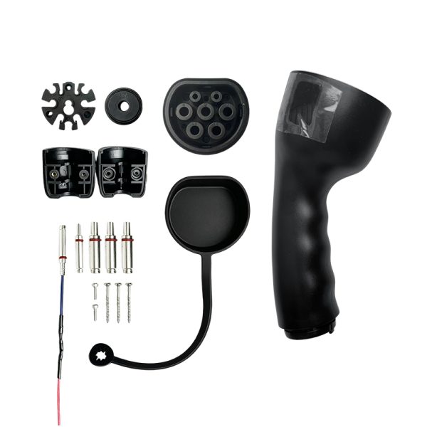 Type 2 EV Charging Gun Repair Kit IEC62196‑2 16A 32A Type2 Connector Full Assembly Spare Parts Housing & Terminal Kit